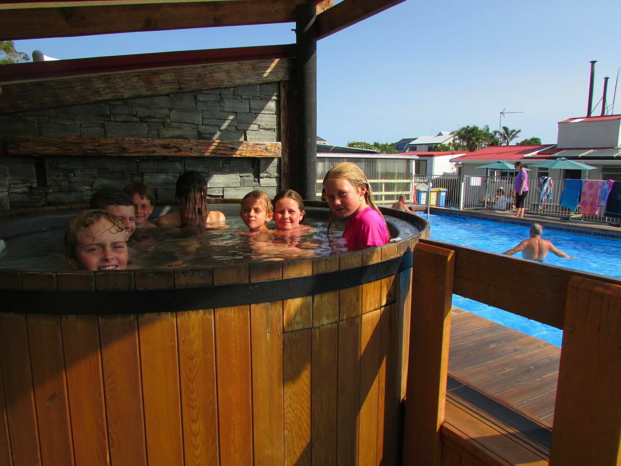 Cosy Corner Holiday Park Mount Maunganui Buitenkant foto